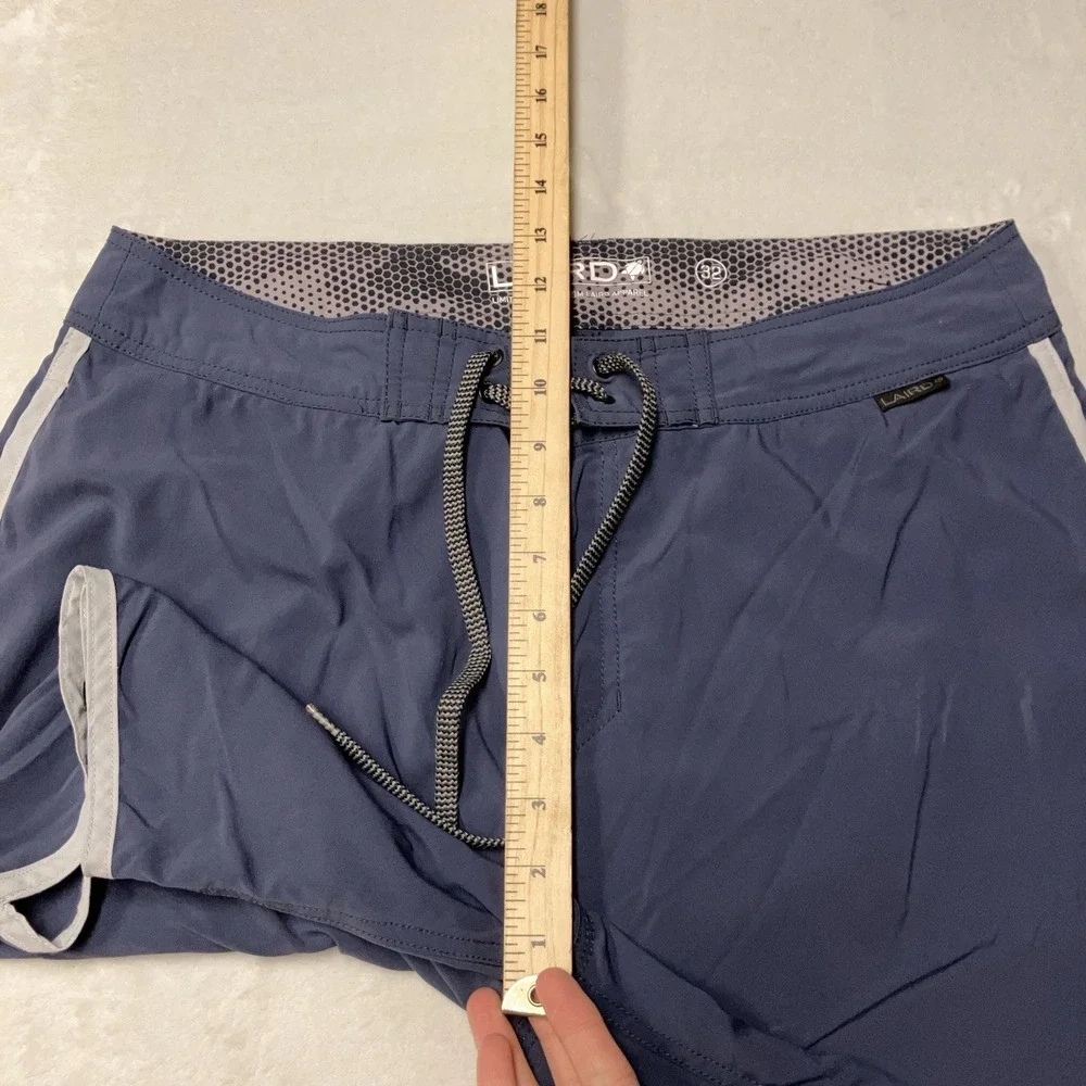 Laird Limited Edition Board Shorts Swim Trunks Board Shorts Gray Men's 32 Fit 34